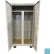 Steel Cabinets USA All-Welded Mobile Wardrobe Cabinet, 36"W x 24"D x 72"H, Denim Blue