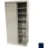 Steel Cabinets USA Sliding Door Storage Cabinet, 36"W x 21"D x 72"H, Navy Blue, All-Welded
