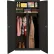 Steel Cabinets USA All-Welded Wardrobe Cabinet, 36"Wx24"Dx72"H, Charcoal