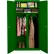 Steel Cabinets USA All-Welded Wardrobe Cabinet, 36"Wx24"Dx72"H, Leaf Green