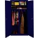 Steel Cabinets USA All-Welded Wardrobe Cabinet, 36"Wx24"Dx72"H, Navy