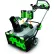 EGO SNT2114 21" Cordless Snow Blower, Dual Port, Steel Auger, w/ (2) 7.5Ah Batteries, Rapid Charger