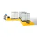 UltraTech Ultra-Modular IBC Spill Pallet®, 3-Tank, Indoor Model, 355 Gallon Capacity