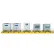 UltraTech Ultra-Modular IBC Spill Pallet®, 5-Tank, Indoor Model, 375 Gallon Capacity