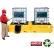 UltraTech Ultra-Twin IBC Spill Pallet® 1145 with Drain & 1 Right Side Bucket Shelf