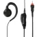 Motorola Swivel Earpiece w/ Short Cord, Inline PTT & Mic for use with CLP Portable Radios