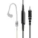 Motorola CLPe Surveillance Earpiece w/Inline PTT & Mic for use w/CLP1010e & CLP1080e Portable Radios