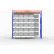 UNEX® SpeedCell® Kit with Large Columns For 96"W x 42"D Bay, White