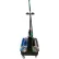 Unger® OmniClean Dual Bucket Kit, 1.5 Gallon Capacity, Black/Blue/Gray