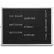 United Visual Products 48"W x 36"H Slim Style Radius Framed Letter Board