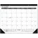 AT-A-GLANCE® Academic Year Ruled Desk Pad, Black Binding & Corners, 16-Month: Sept 2025 to Dec 2026