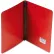 ACCO Presstex Report Cover with Tyvek Reinforced Hinge, Side Open, 3" Capacity, 8.5x11, Red/Red