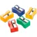 Westcott® One-Hole Manual Pencil Sharpeners, 4" x 2" x 1", Assorted Colors, 24/Pack