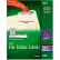 Avery® Self-Adhesive Laser/Inkjet File Folder Labels, White, Red Border, 1500/Box