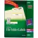 Avery® Self-Adhesive Laser/Inkjet File Folder Labels, Yellow Border, 1500/Box