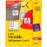 Avery® Permanent Durable ID Laser Labels, 2 x 2-5/8, White, 750/Pack