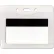 Advantus® Security ID Badge Holder, Horizontal, 3-7/8" x 2-5/8", Clear, 50/Box