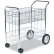 Fellowes® 40912 Chrome Wire Mail Cart 37.5 x 21.5 x 39.5