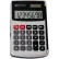 Innovera® Handheld Calculator, Hard Flip Case, 8-Digit LCD, Dual Power, Silver