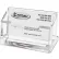 Kantek Clear Acrylic Business Card Holder, 80-Card Capacity, 4"W x 1 7/8"D x 2"H