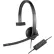 Logitech® USB H570e Over-the-Head Wired Headset, Monaural, Black