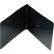 Oxford® Pressboard Report Cover, Prong Clip, Legal, 2" Capacity, Black