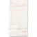 AmerCareRoyal® 3-Part Carbonless Guest Check Refill, 8-1/2"L x 4-3/16"H, 200 Forms/Pad, 10/Case