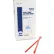 AmerCareRoyal® Jumbo Spoon Straws, 10-1/4"L, Red, 300/Pack, 18 Packs/Carton
