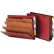 Smead® Pressboard End Tab Classification Folders, Letter, Eight-Section, Red, 10/Box