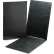 Smead® Top Opening Pressboard Report Cover, Prong Fastener, 11 x 17, Black