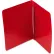 Smead® Side Opening PressGuard Report Cover, Prong Fastener, Letter, Bright Red