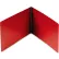 Smead® Prong Fastener Premium Pressboard Report Cover, Two-Piece Prong Fastener, 11"x17", Red