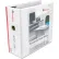 Universal® Economy D-Ring Vinyl View Binder, 5" Capacity, White
