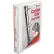 Universal® Comfort Grip Deluxe Plus D-Ring View Binder, 1" Capacity, 8-1/2 x 11, White