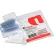 Universal Hanging File Folder Plastic Index Tabs, 1/5 Tab Cut, 2 1/4" Tab, Clear, 25/Pack