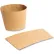 Vegware™ Hot Cup Sleeves, Compostable, Fits 12-16 oz. 89-Series Cups, Kraft, 1000/Carton