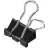 Universal® Small Binder Clips, Steel Wire, 3/8" Capacity, 3/4" Wide, Black/Silver, Dozen