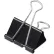 Universal® Large Binder Clips, Steel Wire, 1" Capacity, 2" Wide, Black/Silver, 36 Each