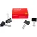 Universal® Large Binder Clips, Steel Wire, 1" Capacity, 2" Wide, Black/Silver, Dozen