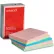 Universal One® Self-Stick Notes, 4 x 6, Lined, 4 Pastel Colors, 5 100-Sheet Pads/Pack