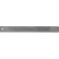 Universal® Stainless Steel Ruler with Cork Back & Hanging Hole, Standard/Metric, 12" Long