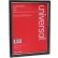 Universal® All Purpose Document Frame, 8.5 x 11 Insert, Black/Gold, 3/Pack