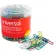 Universal® One Paper Clips, Vinyl Coated Wire, Jumbo, Assorted Colors, 250/Pack
