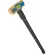 Estwing® Sledge Hammer, 8 lb. Brass Head, 30"L Indestructible Steel/Rubber Handle