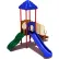 UPlay Today™ South Fork Commercial Playground Playset, Playful (Red, Yellow, Blue)