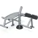 ActionFit Inground Mounted Sit-Up/Back Extension, Gray