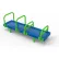 ActionFit Bench Dip Station & UP197 Sign, Multi-colored