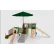 UltraSite® Big Sky with Shade, Ground Spikes & Inground Shade Posts, Natural