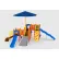 UltraSite® Big Sky with Shade, Ground Spikes & Inground Shade Posts, Multi-color