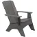 Ledge® Lounger Mainstay Adirondack, Regular, Ready To Assemble, Fog